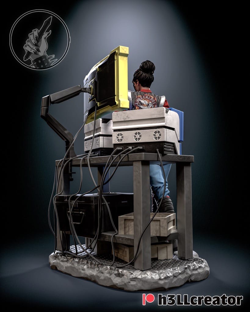 P站图纸印象馆 H3LL 赛博朋克2077 帕南·帕尔默 H3LL 赛博朋克2077 帕南·帕尔默