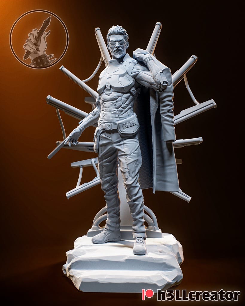 P站图纸印象馆 H3LL 杀出重围 亚当·简森 H3LL 杀出重围 亚当·简森