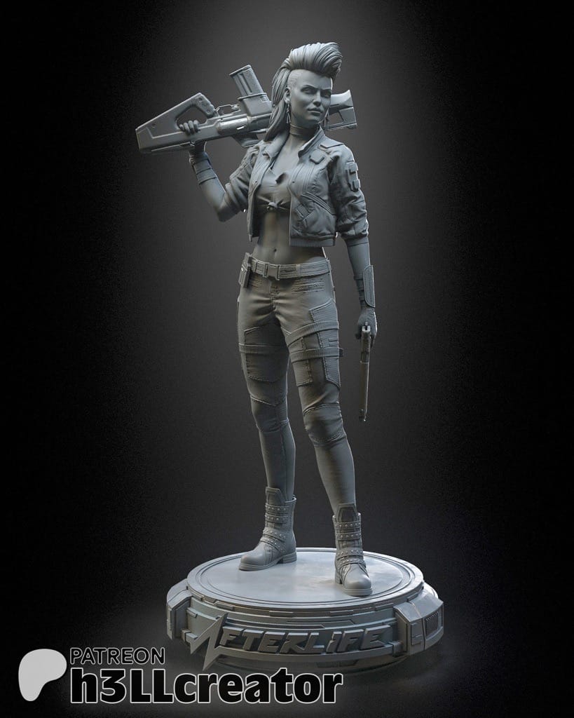 P站图纸印象馆 H3LL 赛博朋克2007 罗格 H3LL 赛博朋克2007 罗格