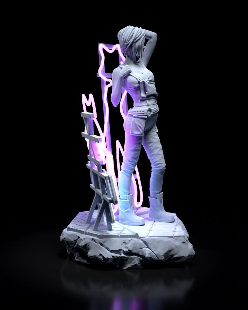 P站图纸印象馆 H3LL 赛博朋克2077 朱迪·阿尔瓦雷兹 H3LL 赛博朋克2077 朱迪·阿尔瓦雷兹