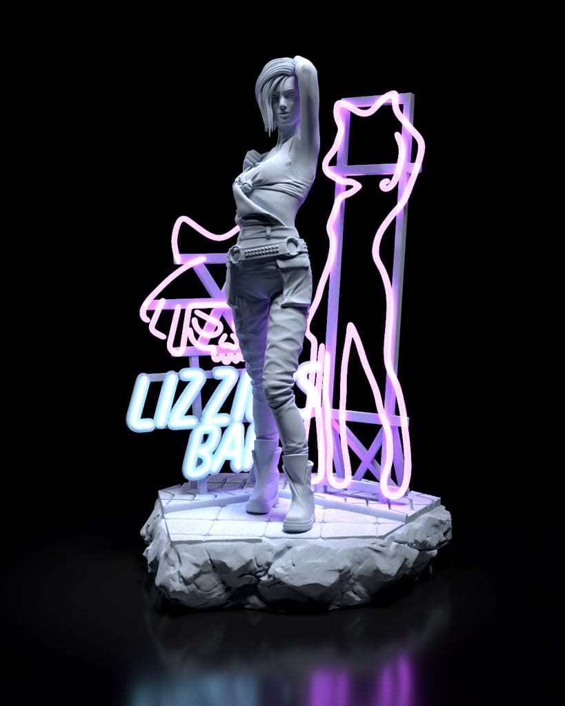 P站图纸印象馆 H3LL 赛博朋克2077 朱迪·阿尔瓦雷兹 H3LL 赛博朋克2077 朱迪·阿尔瓦雷兹