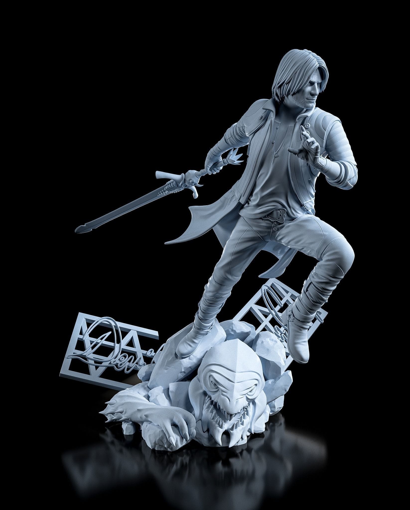 P站图纸印象馆 H3LL 鬼泣 但丁 H3LL 鬼泣 但丁