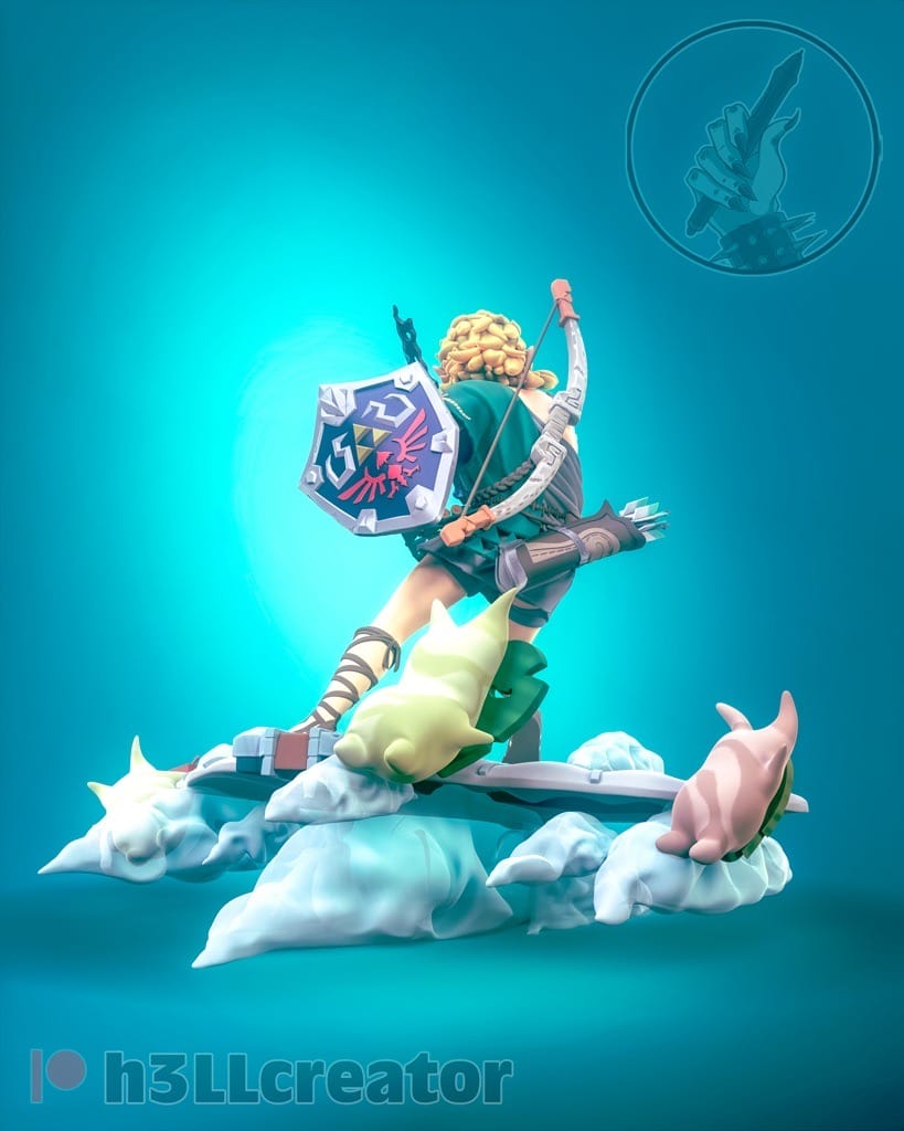 P站图纸印象馆 H3LL 塞尔达传说 林克 H3LL 塞尔达传说 林克