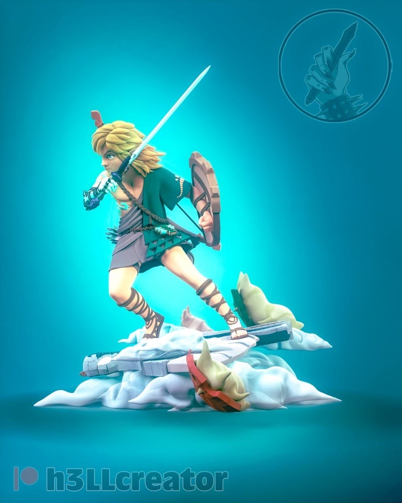 P站图纸印象馆 H3LL 塞尔达传说 林克 H3LL 塞尔达传说 林克