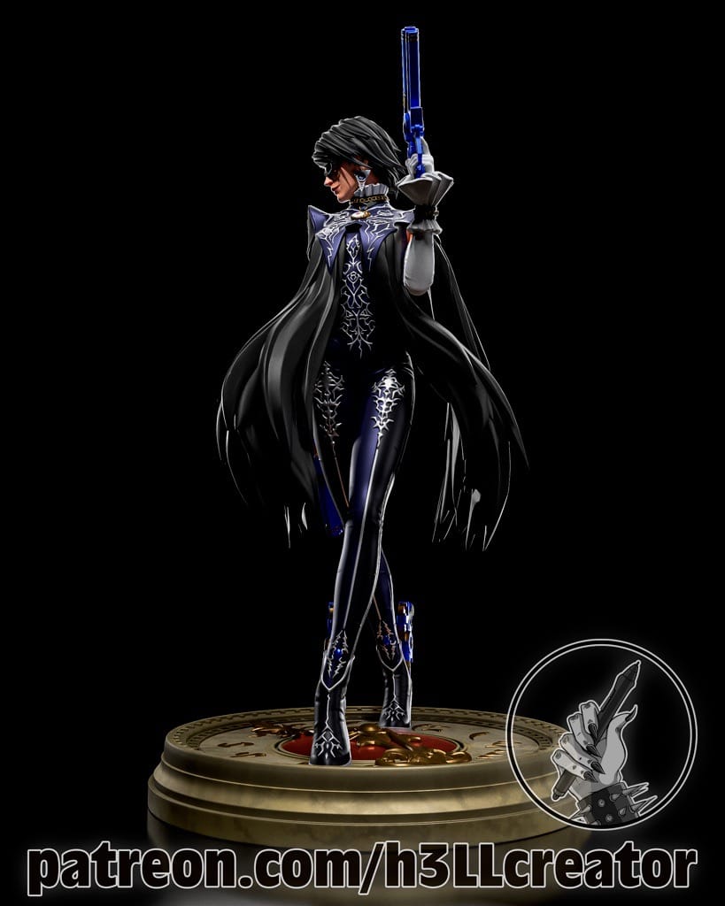 P站图纸印象馆 H3LL 猎天使魔女 贝优妮塔 H3LL 猎天使魔女 贝优妮塔