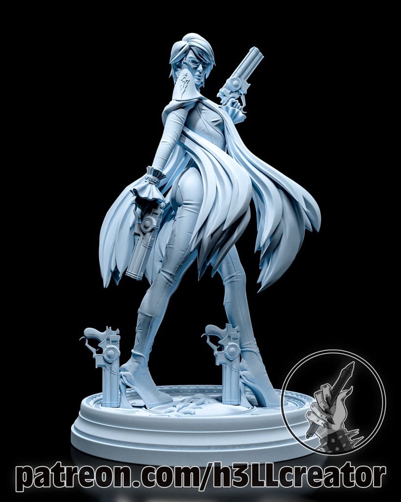 P站图纸印象馆 H3LL 猎天使魔女 贝优妮塔 H3LL 猎天使魔女 贝优妮塔