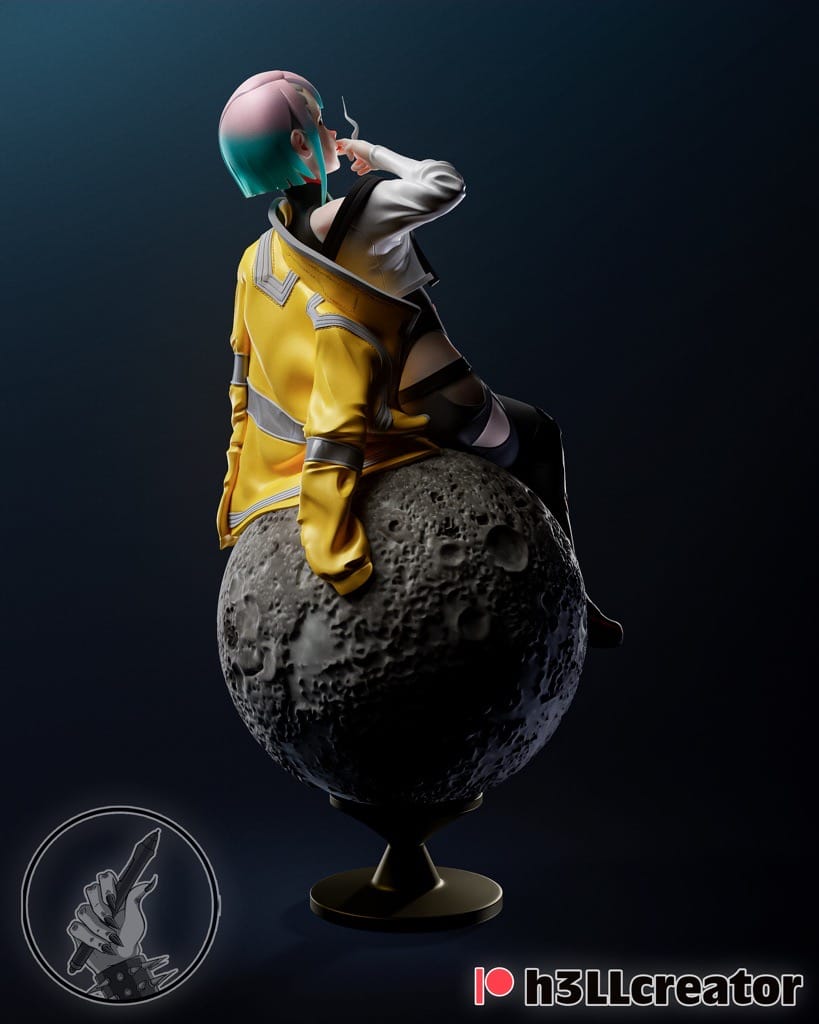 P站图纸印象馆 H3LL 边缘行者 露西 H3LL 边缘行者 露西