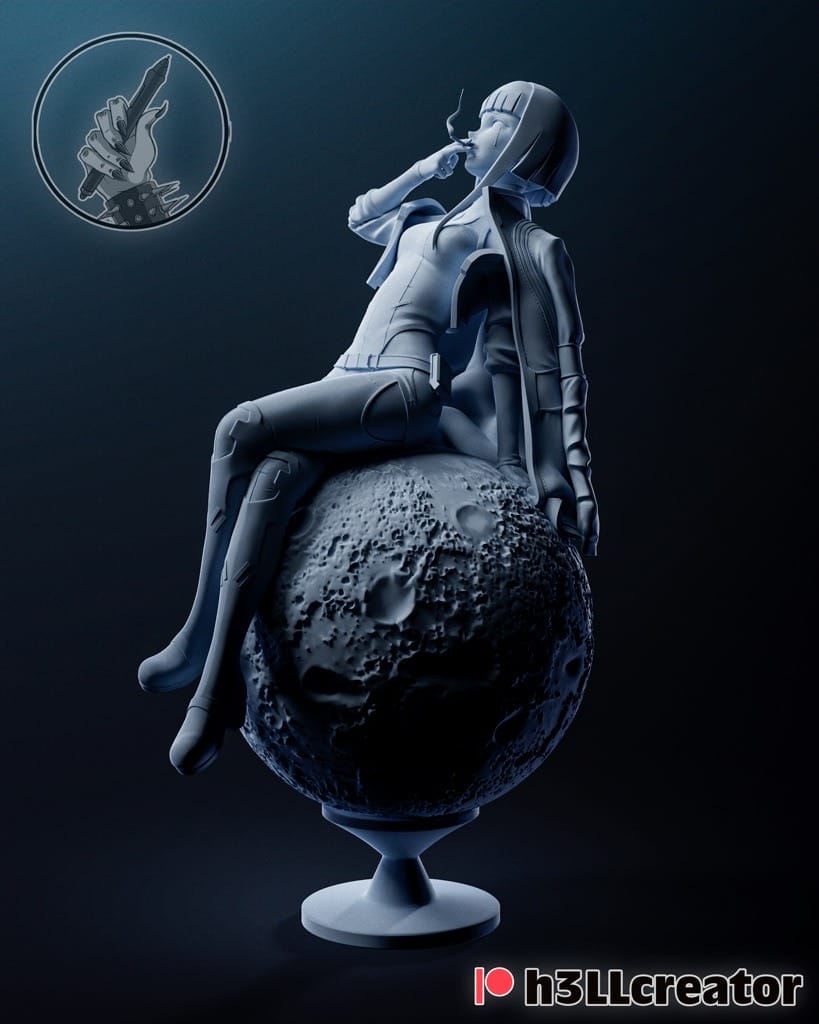 P站图纸印象馆 H3LL 边缘行者 露西 H3LL 边缘行者 露西