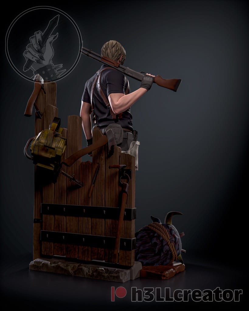 P站图纸印象馆 H3LL 生化危机 里昂·斯科特·肯尼迪 H3LL 生化危机 里昂·斯科特·肯尼迪