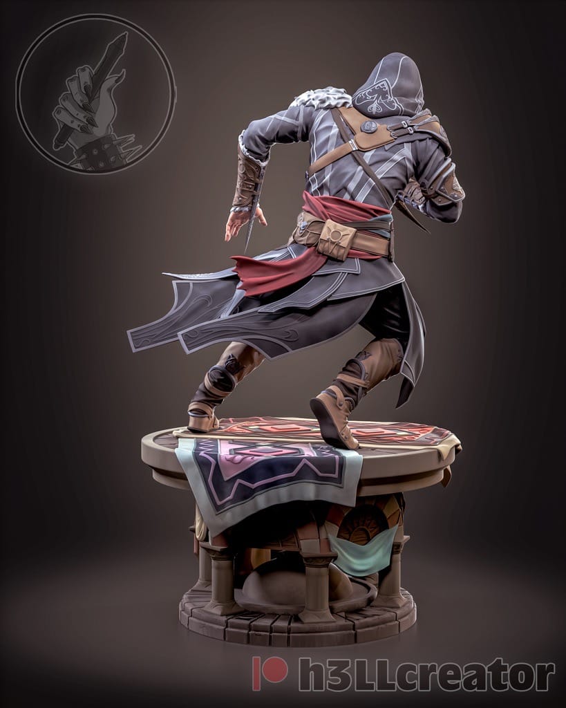 P站图纸印象馆 H3LL 刺客信条 艾吉奥 H3LL 刺客信条 艾吉奥