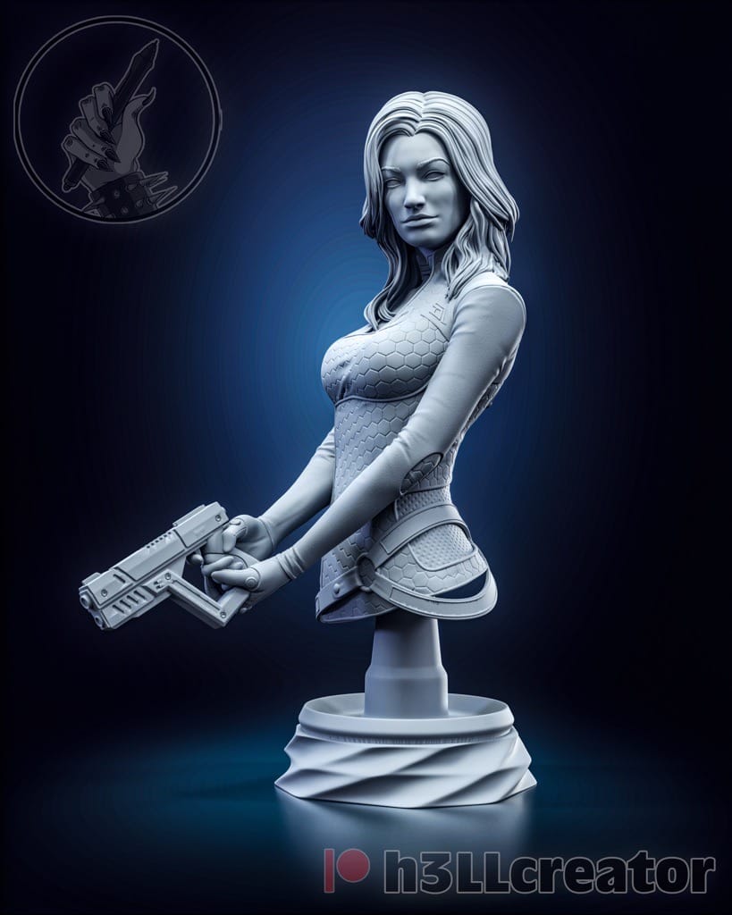 P站图纸印象馆 H3LL 质量效应 米兰达·罗森 H3LL 质量效应 米兰达·罗森