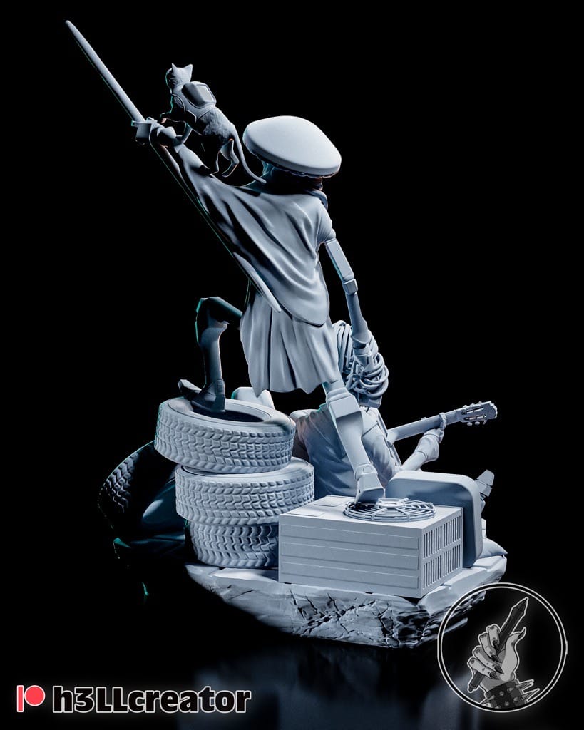 P站图纸印象馆 H3LL Stray Diorama H3LL Stray Diorama