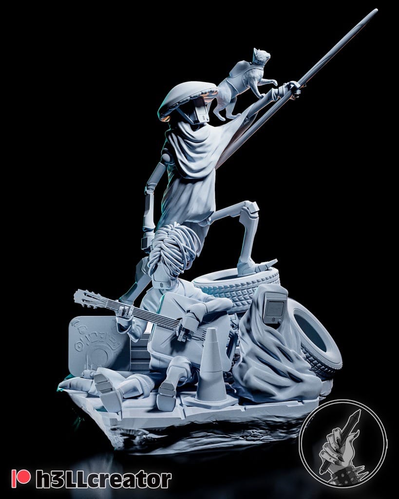 P站图纸印象馆 H3LL Stray Diorama H3LL Stray Diorama