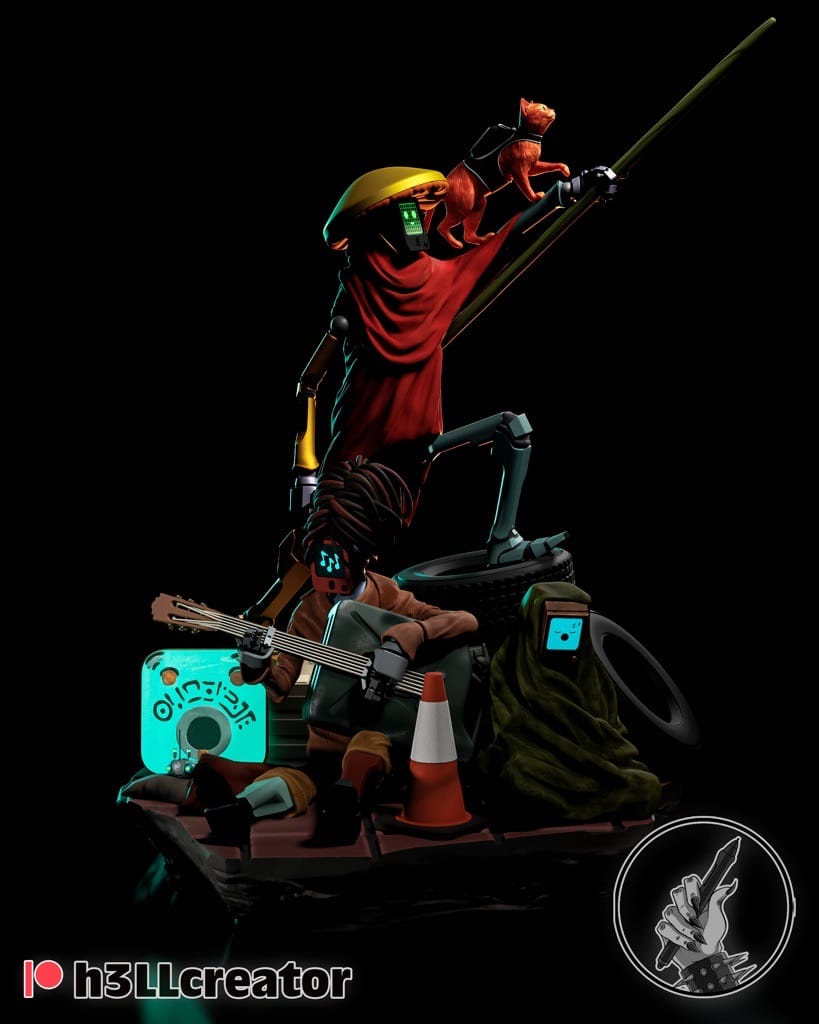 P站图纸印象馆 H3LL Stray Diorama H3LL Stray Diorama