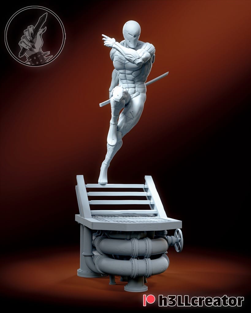 P站图纸印象馆 H3LL 合金装备 灰狐 H3LL 合金装备 灰狐