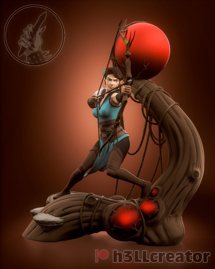 P站图纸印象馆 H3LL 机械之声的传奇 劳拉贝莉 H3LL 机械之声的传奇 劳拉贝莉