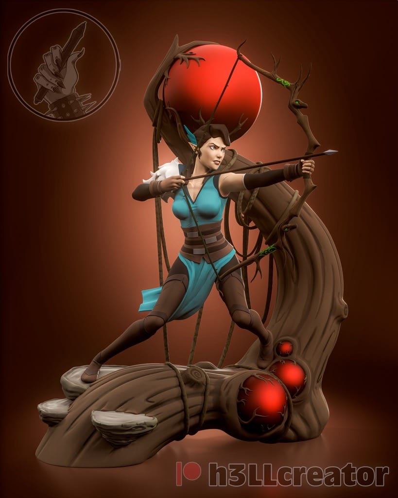 P站图纸印象馆 H3LL 机械之声的传奇 劳拉贝莉 H3LL 机械之声的传奇 劳拉贝莉