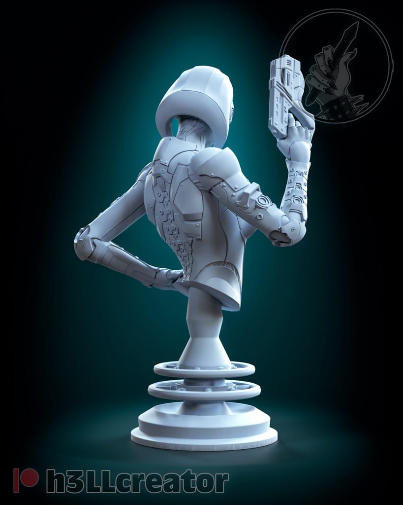 P站图纸印象馆 H3LL 质量效应 加强型防卫智能 H3LL 质量效应 加强型防卫智能