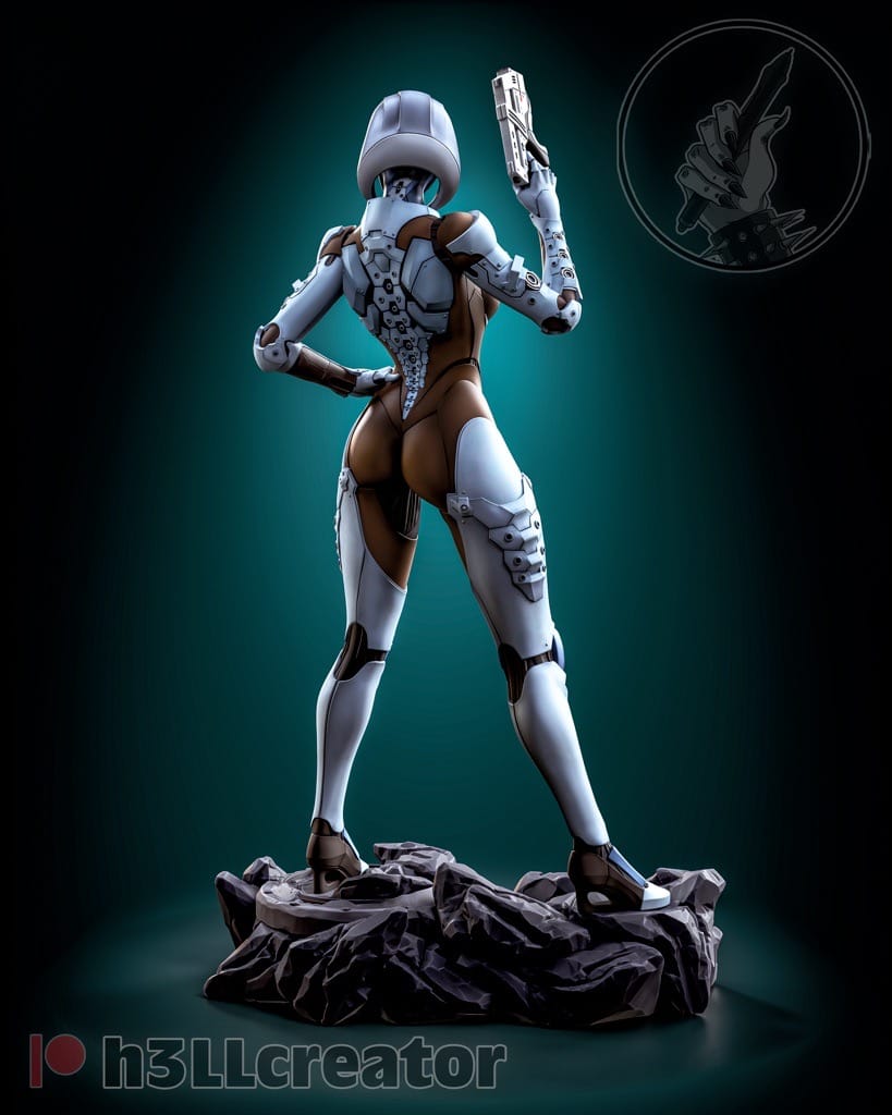 P站图纸印象馆 H3LL 质量效应 加强型防卫智能 H3LL 质量效应 加强型防卫智能