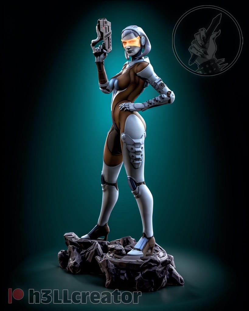 P站图纸印象馆 H3LL 质量效应 加强型防卫智能 H3LL 质量效应 加强型防卫智能