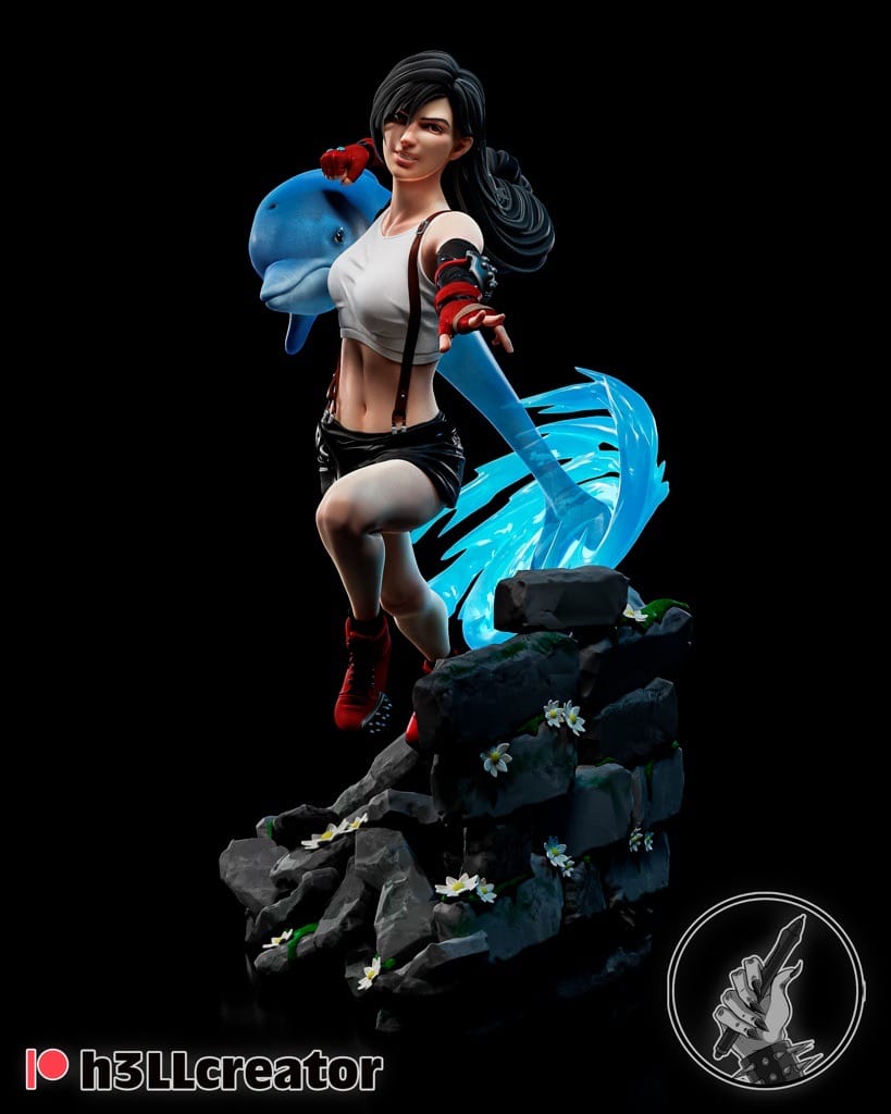 P站图纸印象馆 H3LL 最终幻想 蒂法·洛克哈特 H3LL 最终幻想 蒂法·洛克哈特