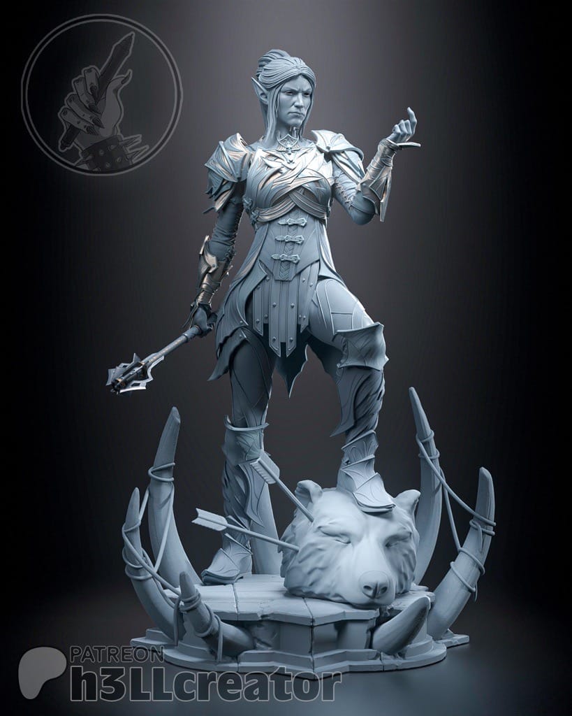 P站图纸印象馆 H3LL 博德之门 明萨拉 H3LL 博德之门 明萨拉