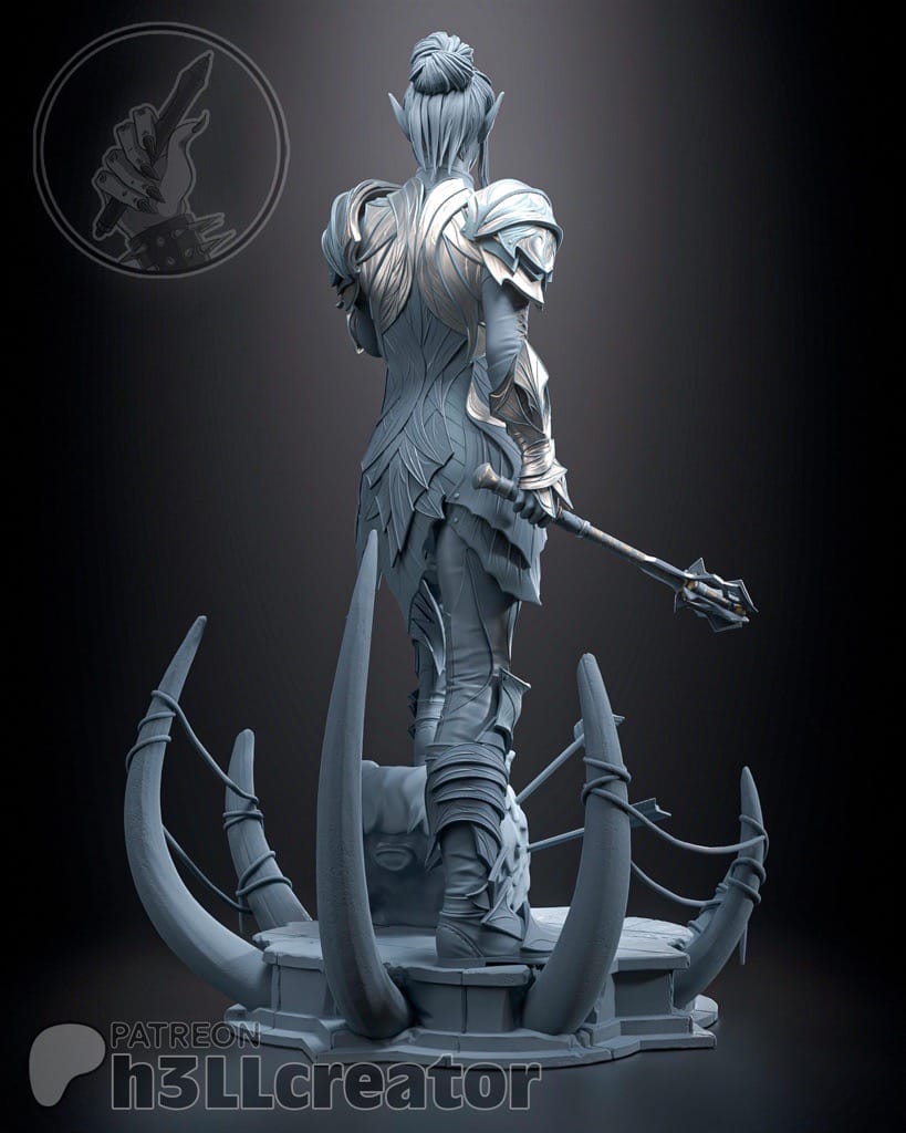 P站图纸印象馆 H3LL 博德之门 明萨拉 H3LL 博德之门 明萨拉