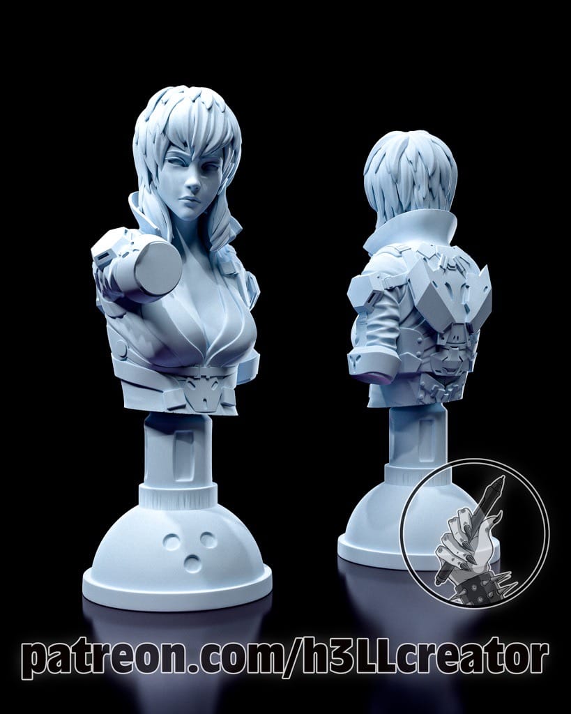 P站图纸印象馆 H3LL 攻壳机动队 草剃元子 H3LL 攻壳机动队 草剃元子