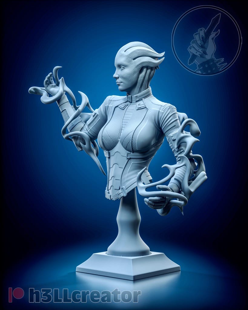 P站图纸印象馆 H3LL 质量效应 莉亚拉 H3LL 质量效应 莉亚拉