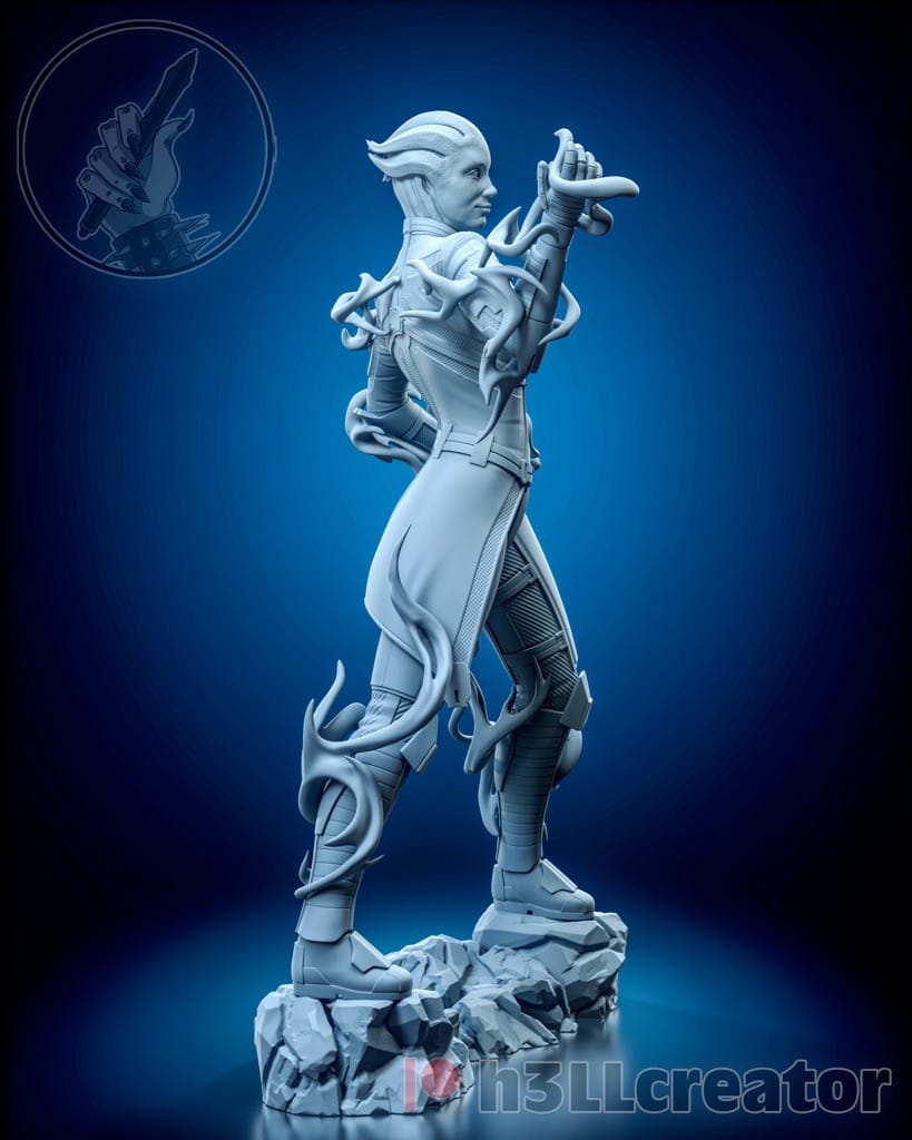 P站图纸印象馆 H3LL 质量效应 莉亚拉 H3LL 质量效应 莉亚拉