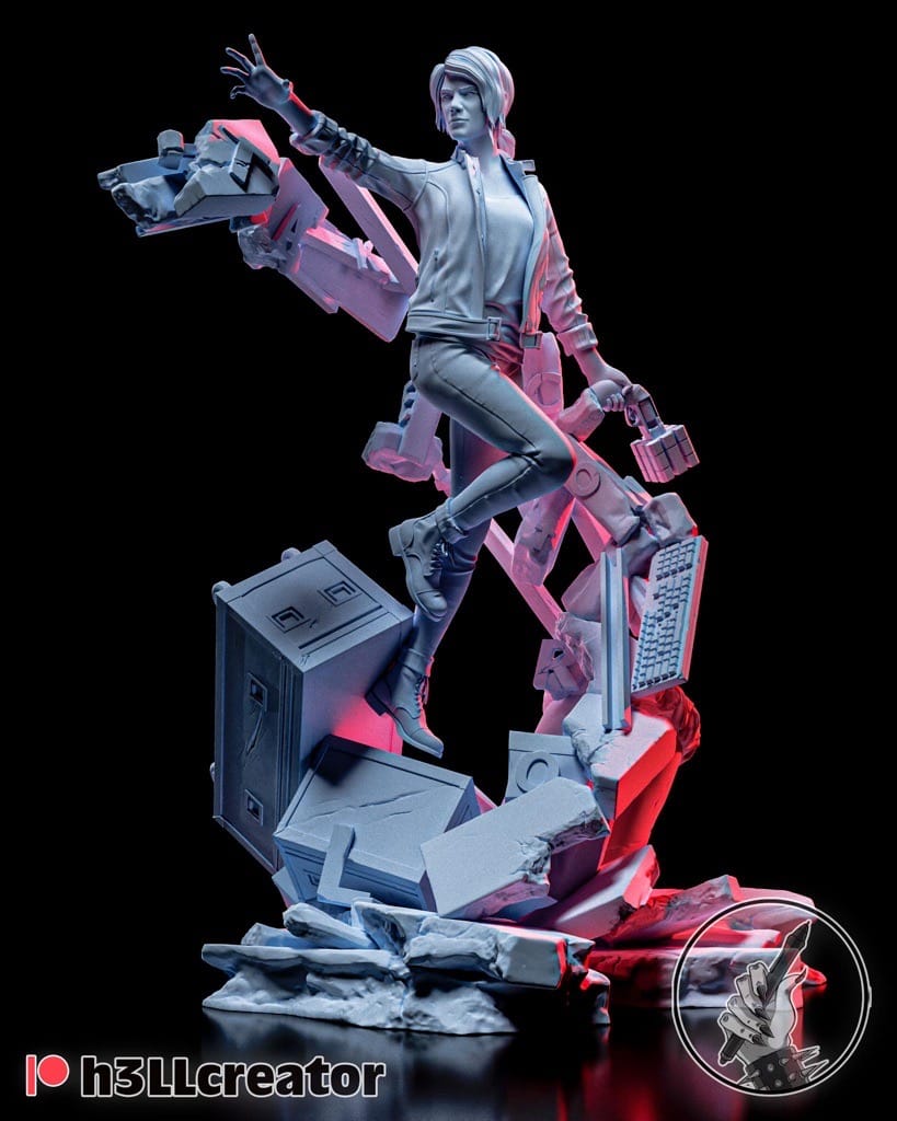 P站图纸印象馆 H3LL 控制 杰西·法登 H3LL 控制 杰西·法登