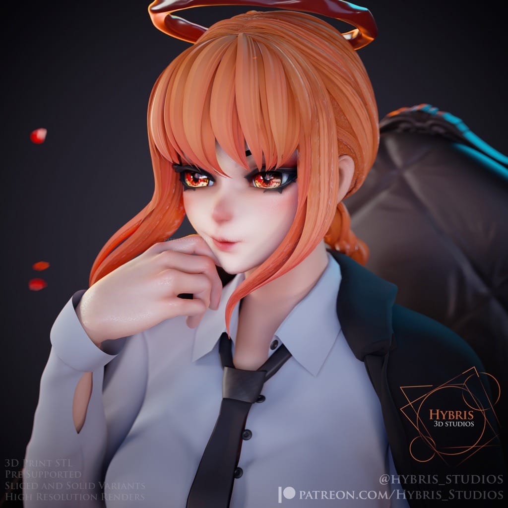 P站图纸印象馆 Hybris 链锯人 玛奇玛 Hybris 链锯人 玛奇玛