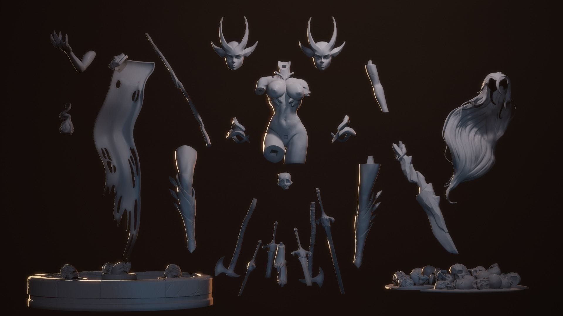 P站图纸印象馆 Hybris 塞比提战士 Hybris 塞比提战士