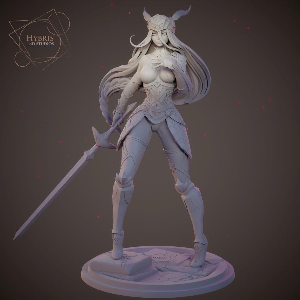 P站图纸印象馆 Hybris 北欧女神 蕾娜斯 Hybris 北欧女神 蕾娜斯