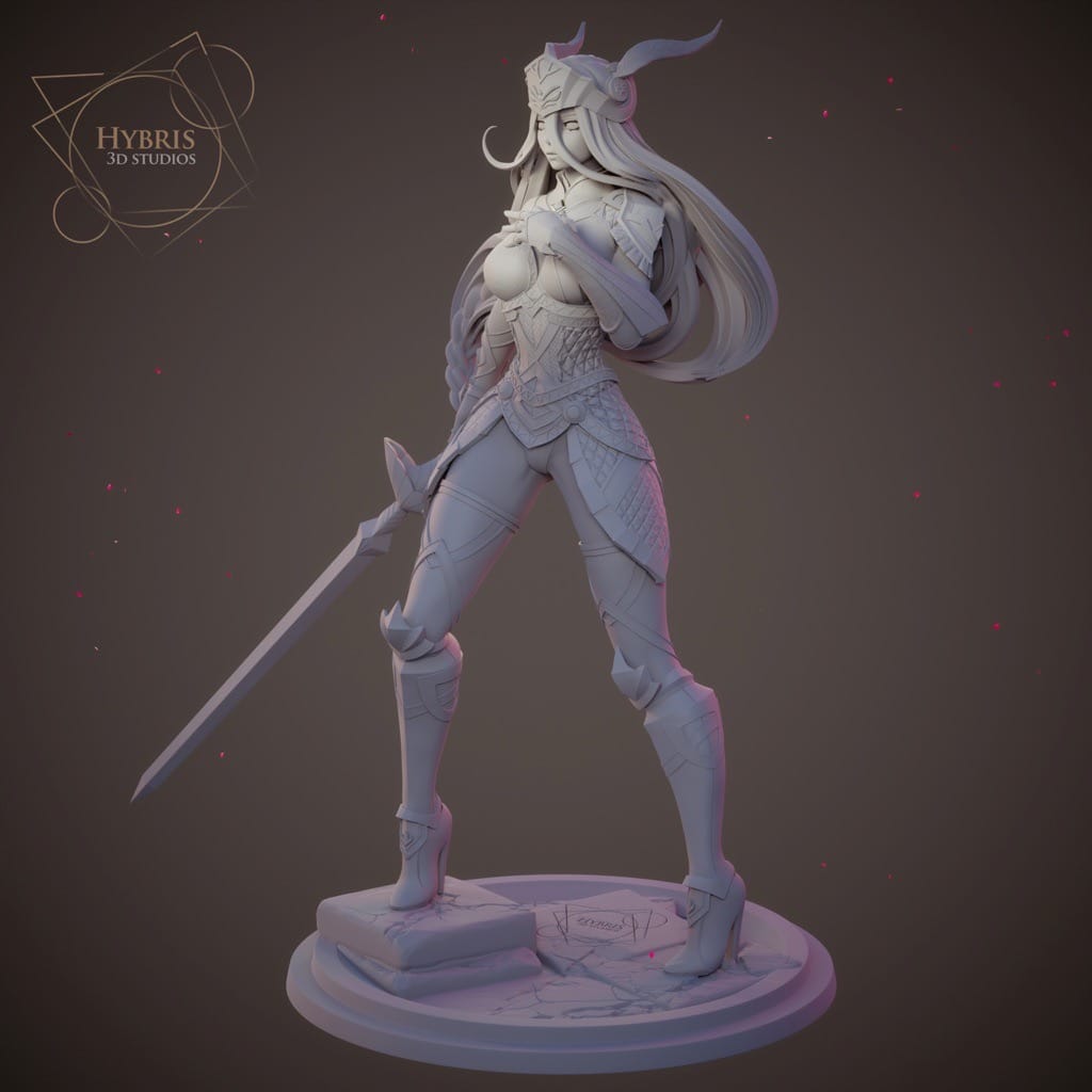 P站图纸印象馆 Hybris 北欧女神 蕾娜斯 Hybris 北欧女神 蕾娜斯