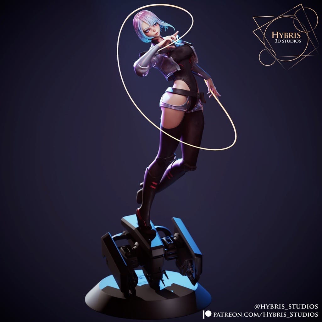 P站图纸印象馆 Hybris 赛博朋克 边缘行者 露西 Hybris 赛博朋克 边缘行者 露西