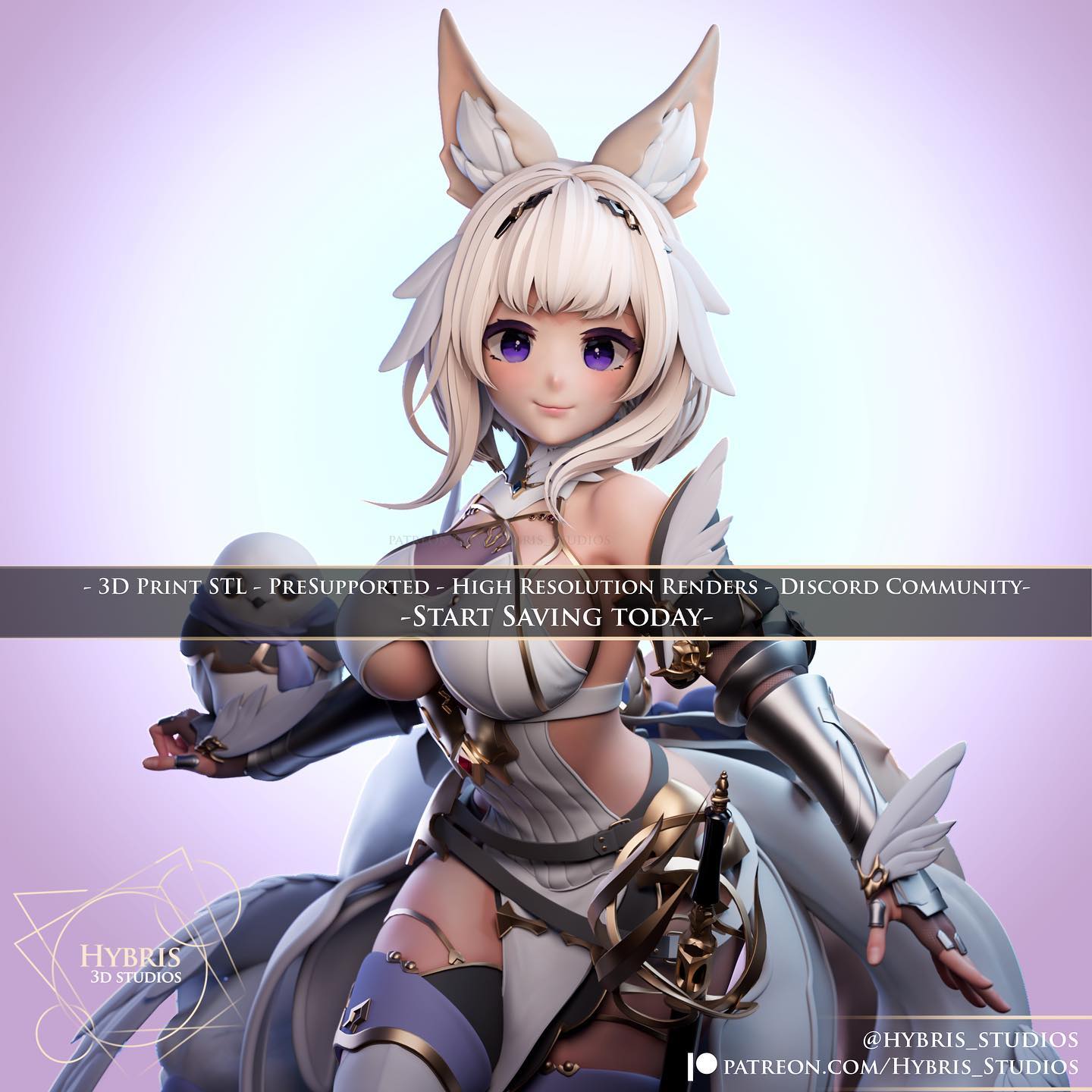 P站图纸印象馆 Hybris 圣园响 Hibiki Hybris 圣园响 Hibiki