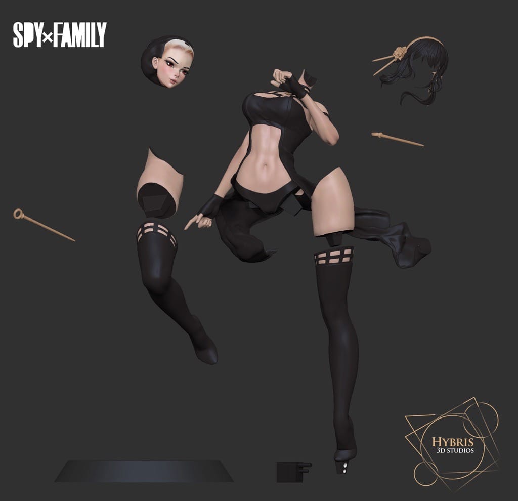 P站图纸印象馆 Hybris 间谍过家家 约尔·福杰 Hybris 间谍过家家 约尔·福杰