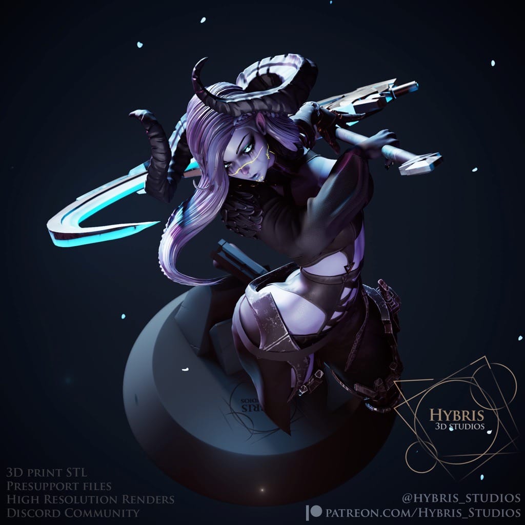 P站图纸印象馆 Hybris 夜妖莉莉丝 Hybris 夜妖莉莉丝