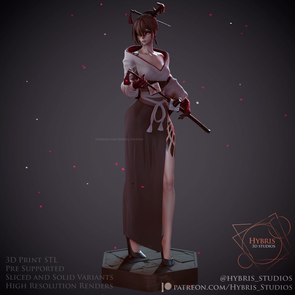 P站图纸印象馆 Hybris 尼尔机械纪元 真暗刺客Akeha Hybris 尼尔机械纪元 真暗刺客Akeha