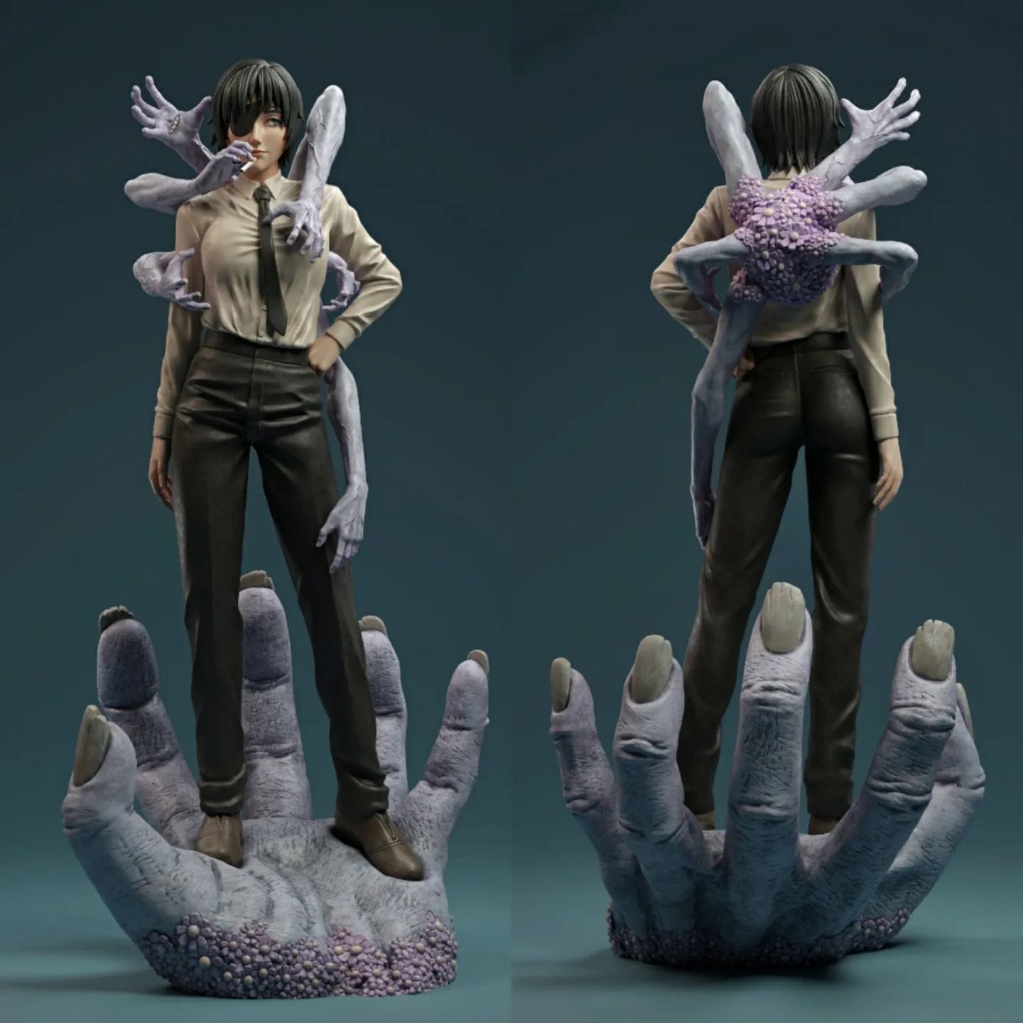 P站图纸印象馆 Il_Paddyy 电锯人 姬野 Il_Paddyy 电锯人 姬野