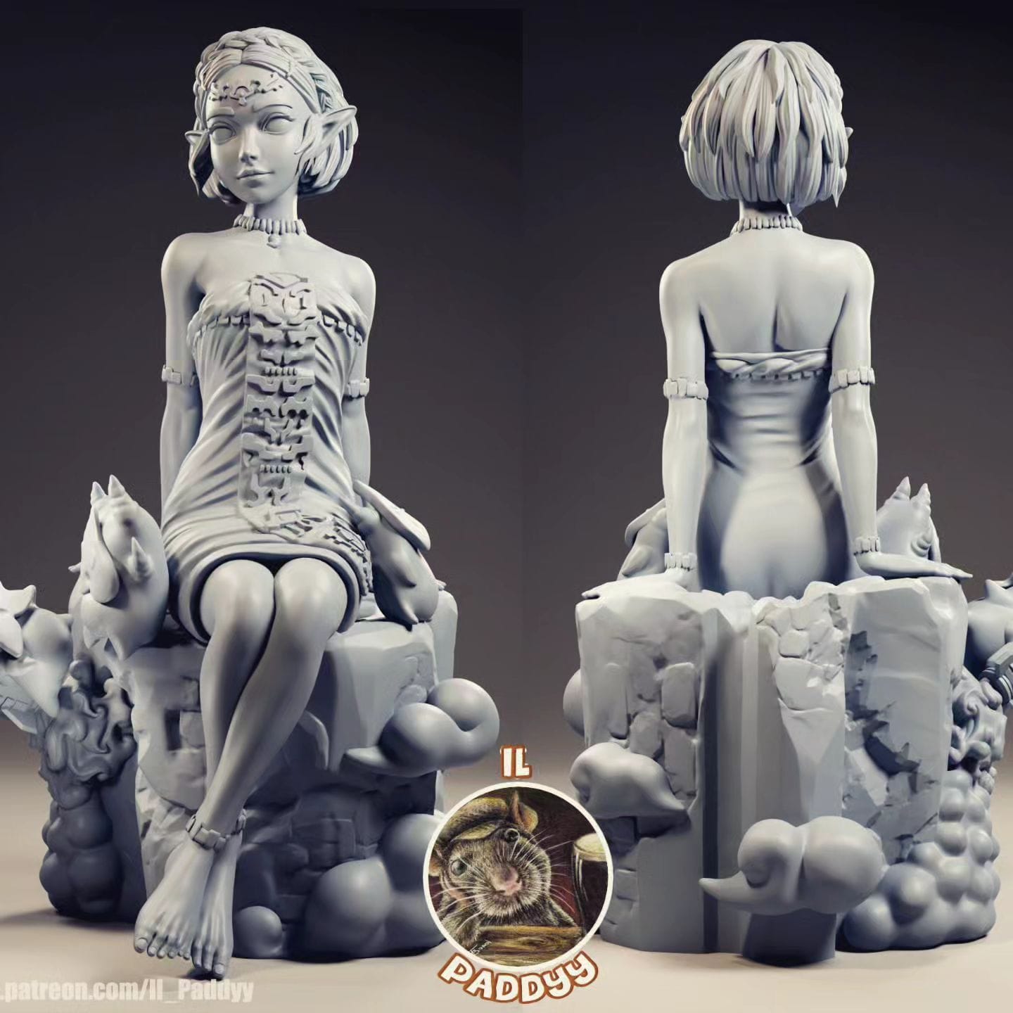 P站图纸印象馆 Il_Paddyy 塞尔达传说 塞尔达公主 Il_Paddyy 塞尔达传说 塞尔达公主