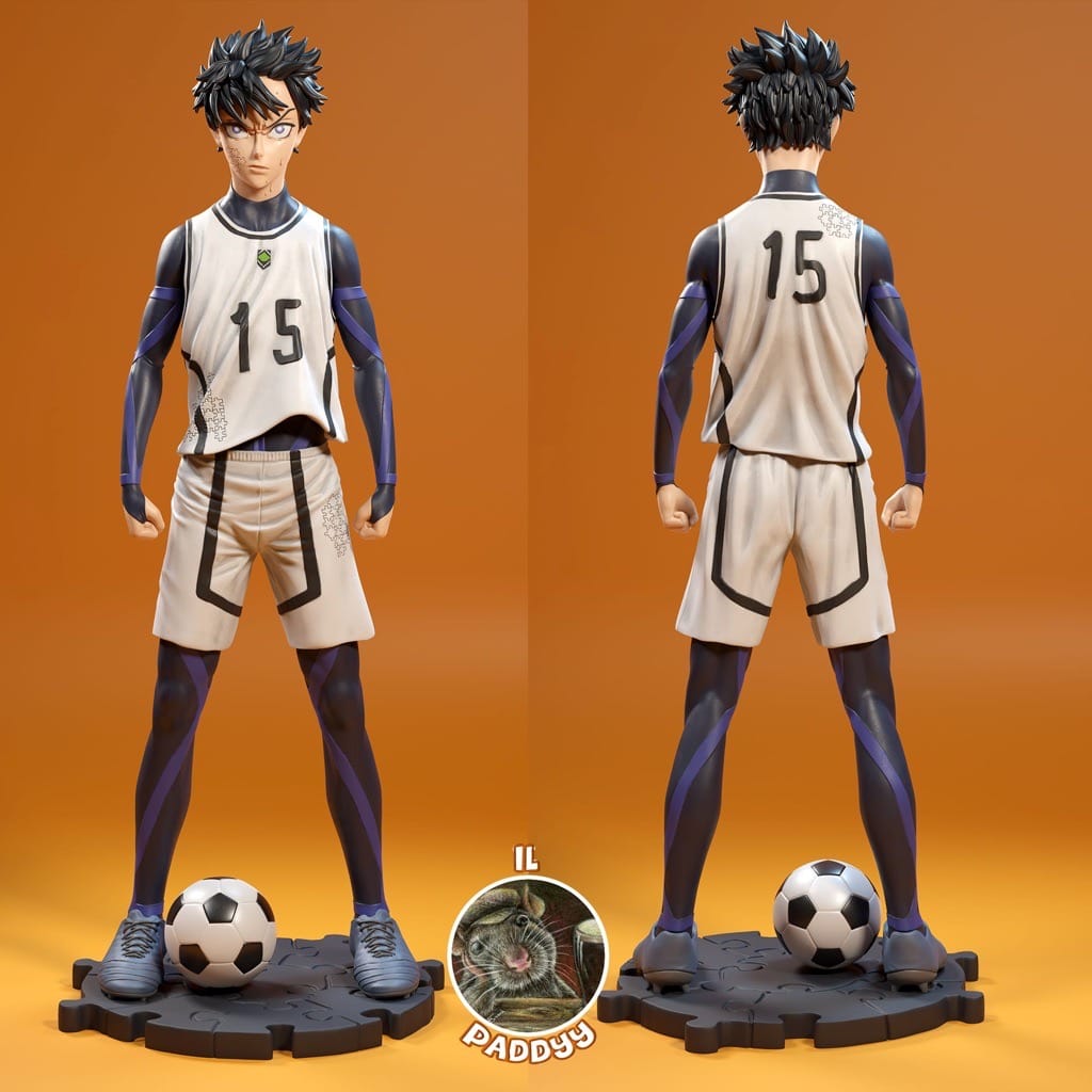 P站图纸印象馆 Il_Paddyy 蓝色监狱 洁世一 Il_Paddyy 蓝色监狱 洁世一