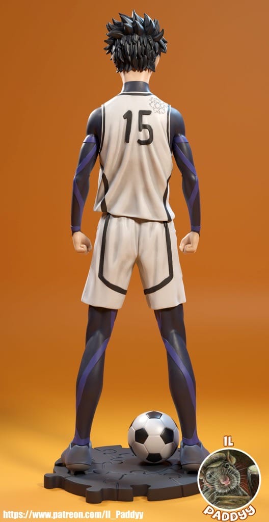 P站图纸印象馆 Il_Paddyy 蓝色监狱 洁世一 Il_Paddyy 蓝色监狱 洁世一