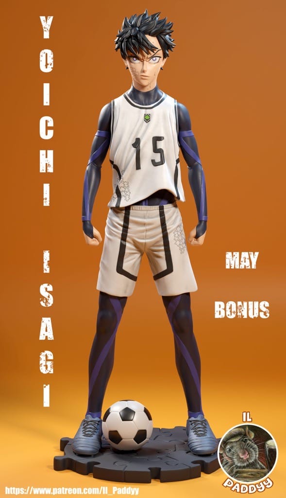 P站图纸印象馆 Il_Paddyy 蓝色监狱 洁世一 Il_Paddyy 蓝色监狱 洁世一