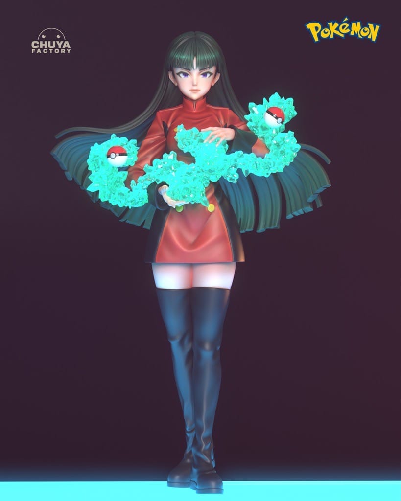 P站图纸印象馆 Chuya Factory 宝可梦 娜姿 Chuya Factory 宝可梦 娜姿