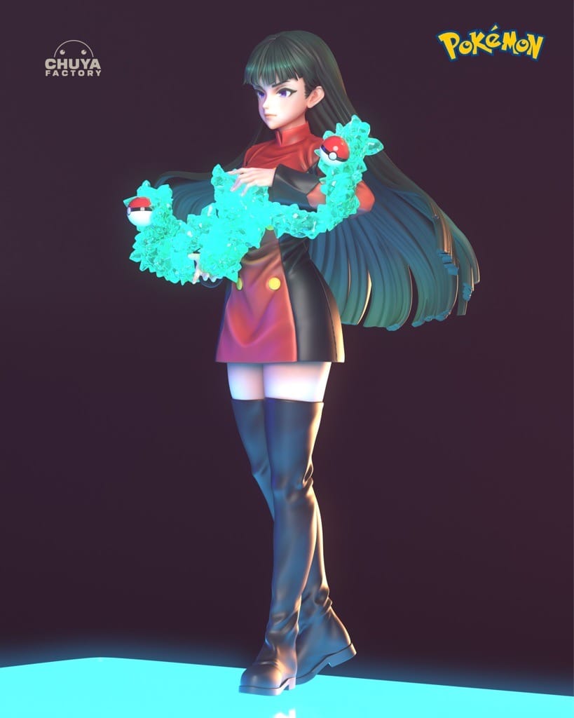 P站图纸印象馆 Chuya Factory 宝可梦 娜姿 Chuya Factory 宝可梦 娜姿