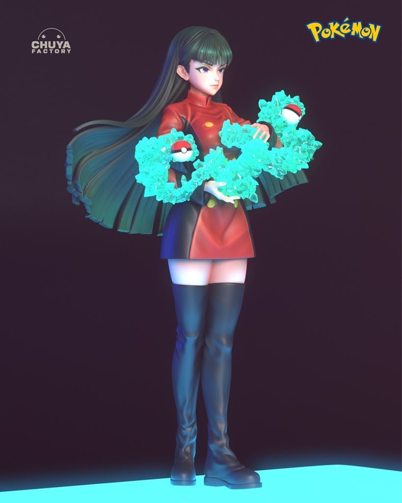 P站图纸印象馆 Chuya Factory 宝可梦 娜姿 Chuya Factory 宝可梦 娜姿