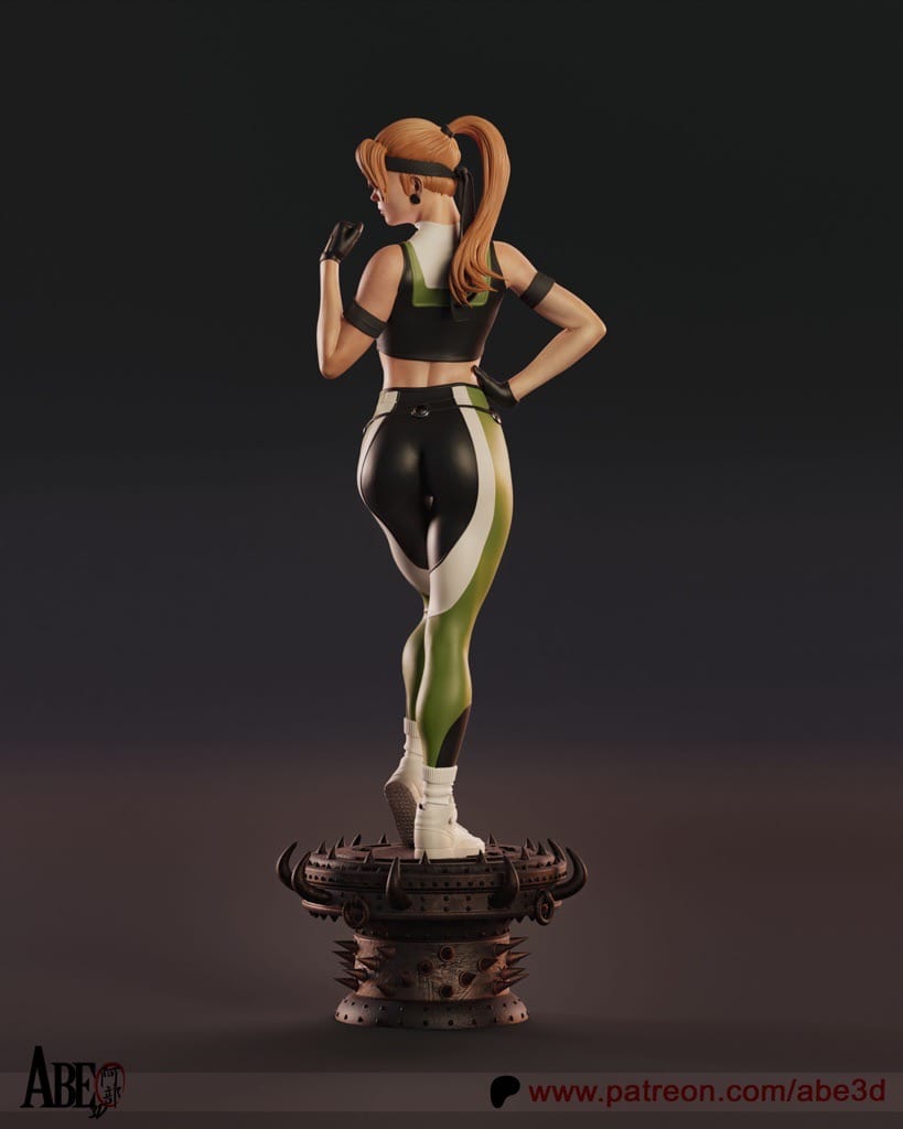 P站图纸印象馆 ABE3D 真人快打 索尼娅·布莱德 ABE3D 真人快打 索尼娅·布莱德