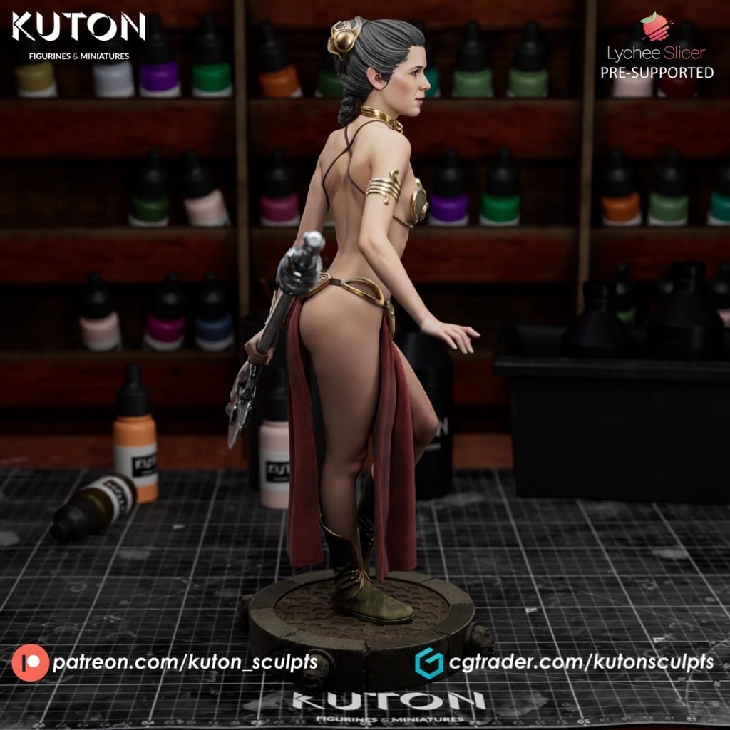 P站图纸印象馆 KUTON 星球大战 莉亚公主 KUTON 星球大战 莉亚公主